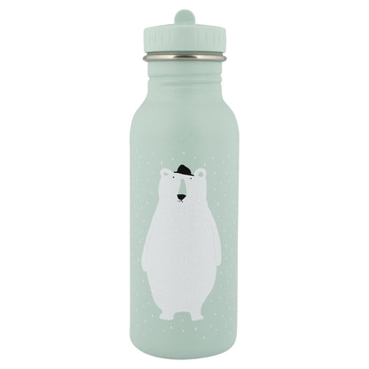 Botella Acero Pajita Mr. Polar Bear 500 ml