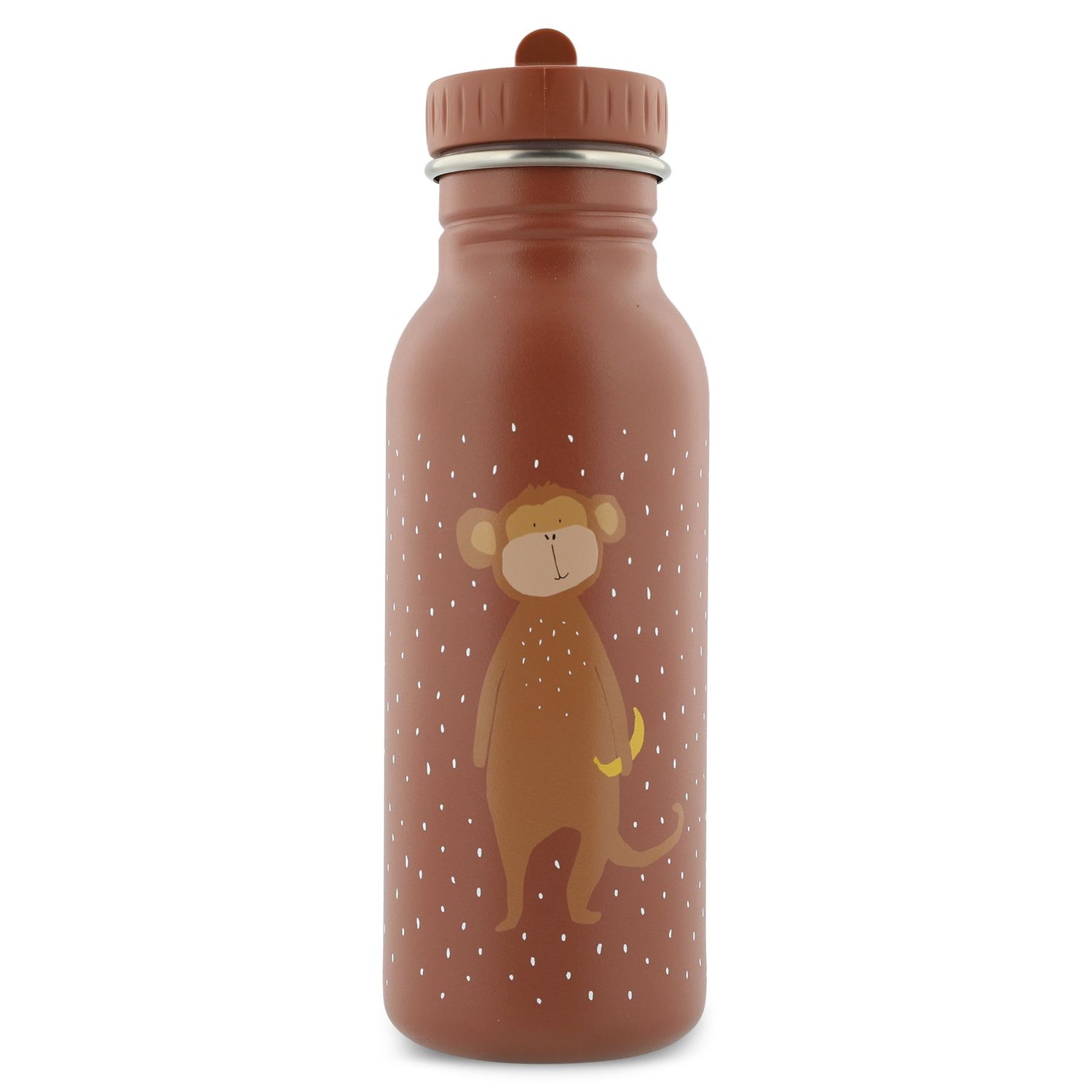 Botella Acero Pajita Mono Mr. Monkey 500 ml