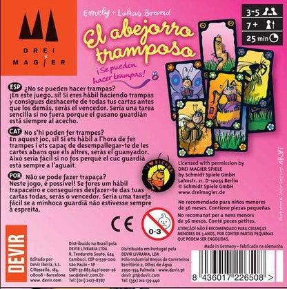 Juego Cartas El Abejorro Tramposo