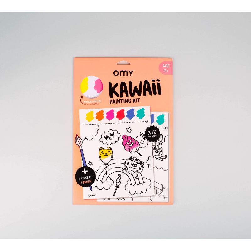 Kit Pintura 5 Kawaii OMY