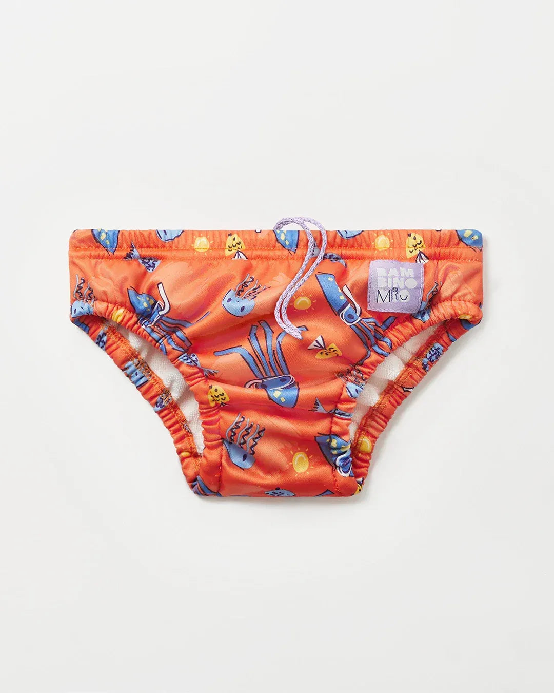 Bañador Bambino Mio - Medusas Naranja