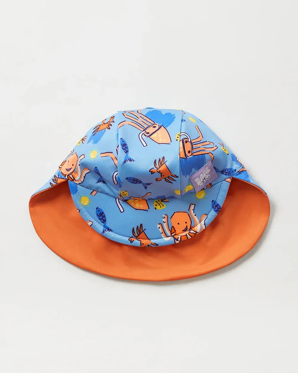 Gorro Baño Reversible Bambino Mio - Medusas y Pulpos