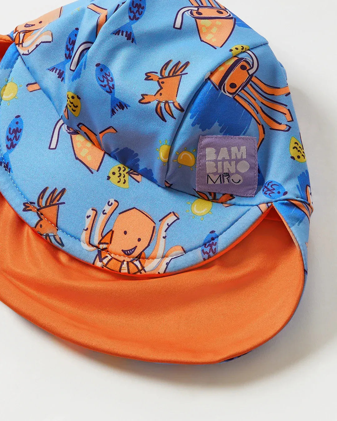 Gorro Baño Reversible Bambino Mio - Medusas y Pulpos