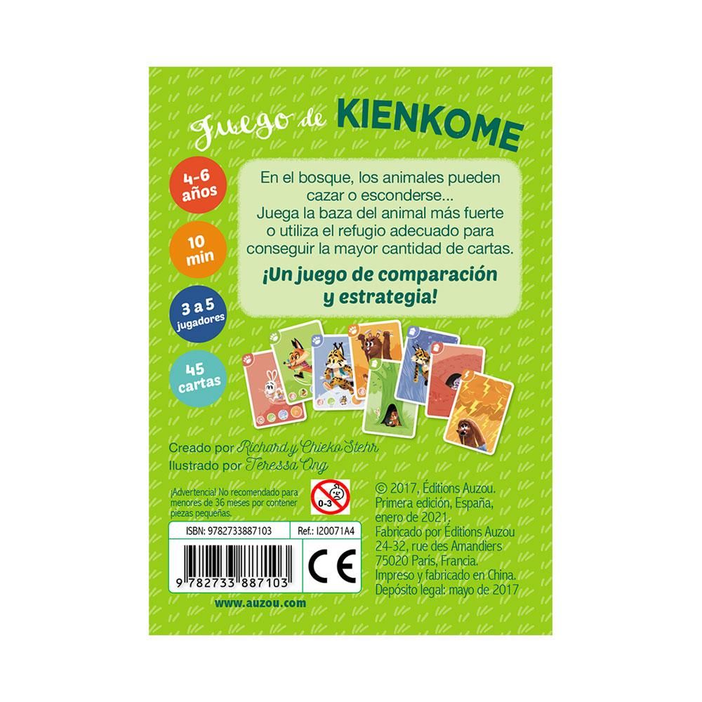 Juego Cartas Kienkome Auzou