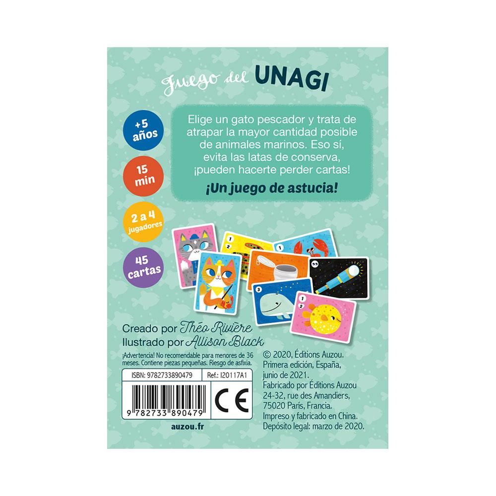 Juego Cartas Unagi Auzou