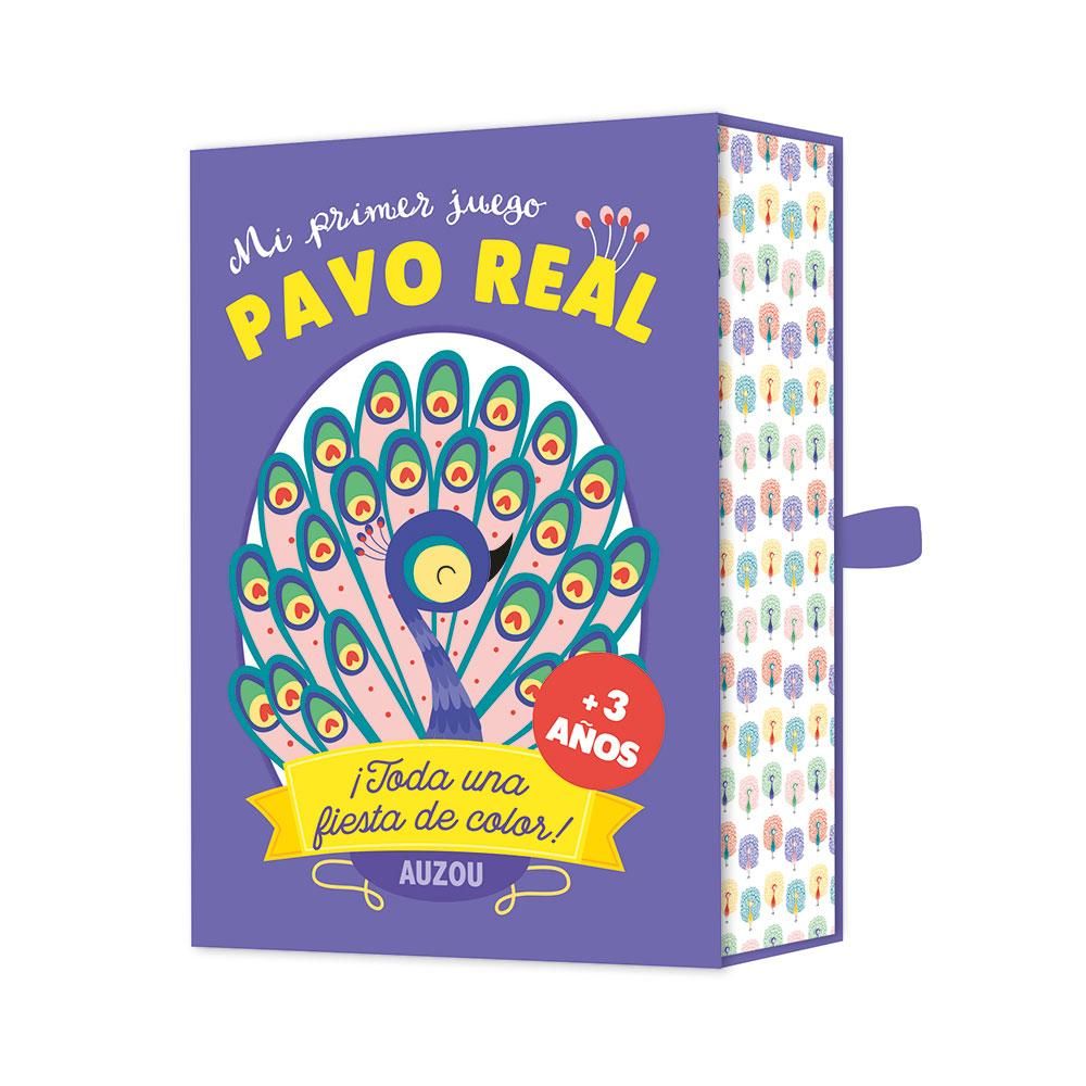 Juego Cartas Pavo Real Auzou