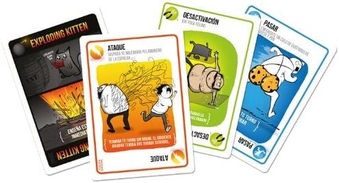 Juego de Cartas Exploding Kittens