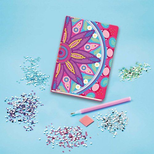 Cuaderno Pintura Diamantes Mandala