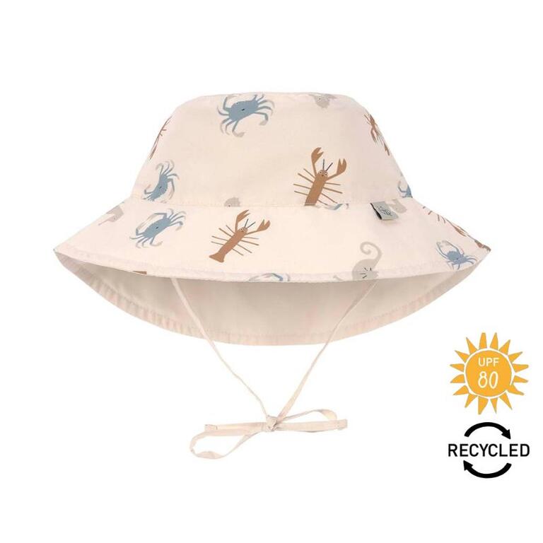 Gorro Playa Reversible Stripes Sea Animals