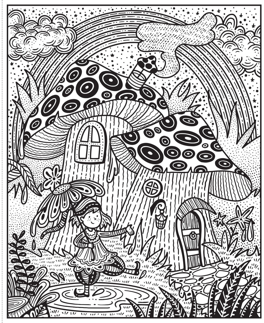 Colorea Magia Agua y Pincel Fuera Agobios Usborne