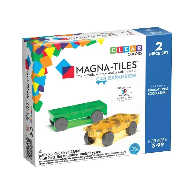 Set 2 bases coches construcciones magnéticas Magna Tiles