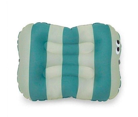 Cojín Reductor Inflable Portátil Noui-Noui Stripes Verde Menta