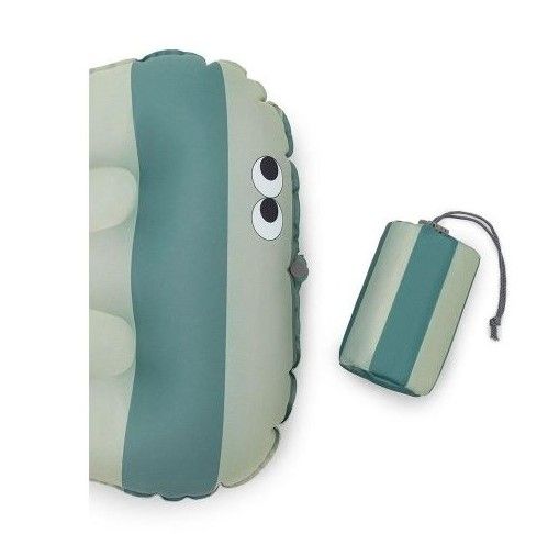 Cojín Reductor Inflable Portátil Noui-Noui Stripes Verde Menta