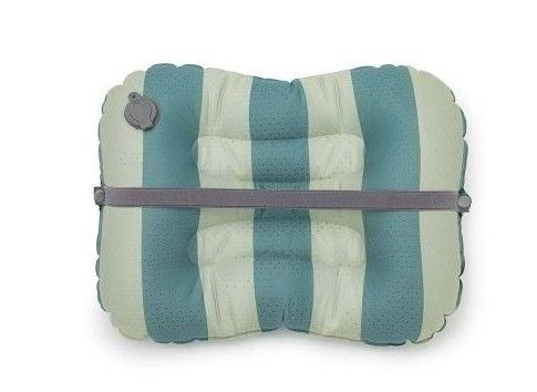 Cojín Reductor Inflable Portátil Noui-Noui Stripes Verde Menta