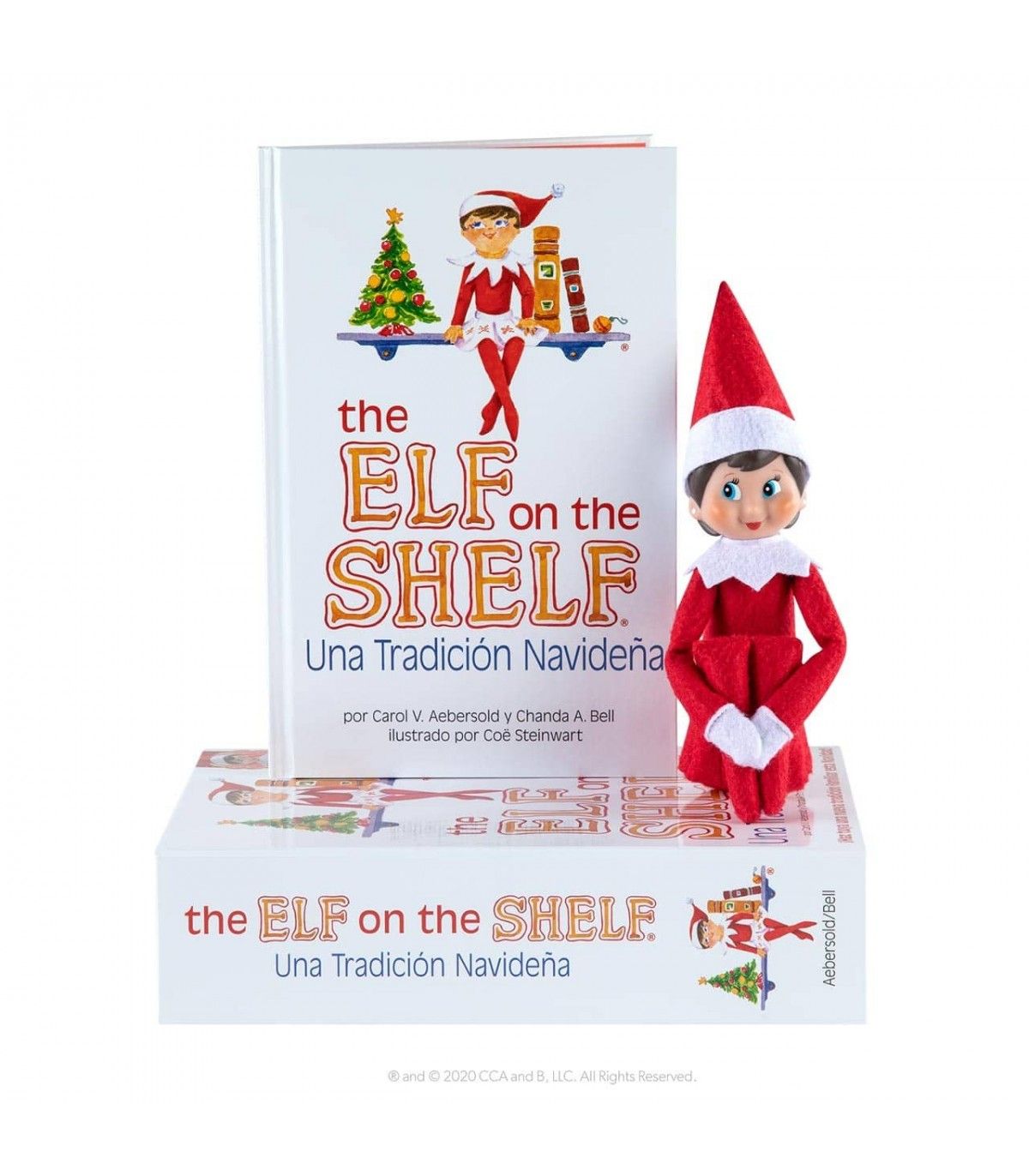 Elf on the shelf (cuento y elfo) - chico