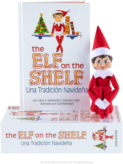 Elf on the shelf (cuento y elfo) - chica