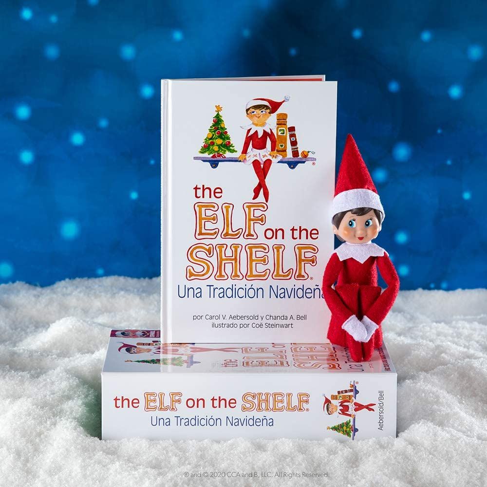 Elf on the shelf (cuento y elfo) - chica