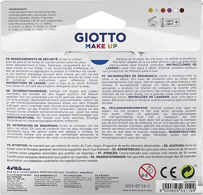 Lápices Maquillaje Metalizado Giotto