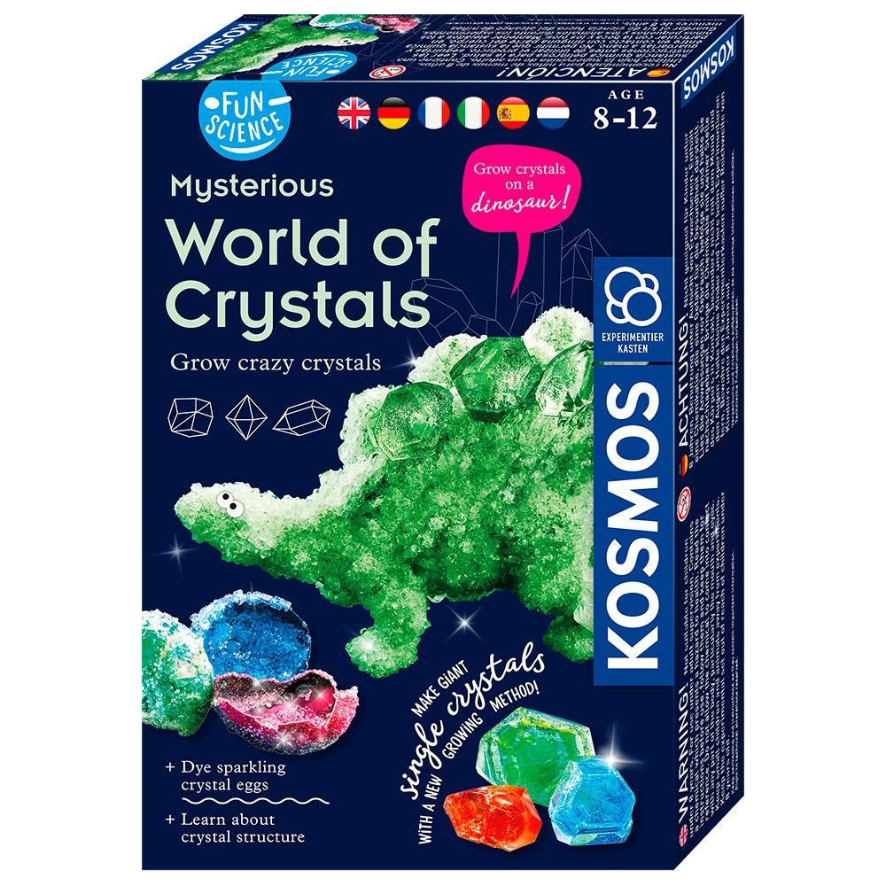 Juego creación de cristales World of crystals Dinos