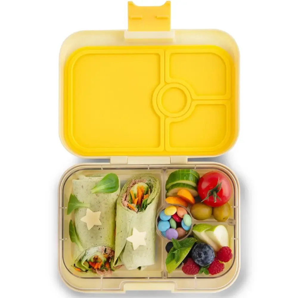 YUMBOX Panino 4 Compartimentos -  Panda Yellow