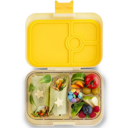 YUMBOX Panino 4 Compartimentos -  Panda Yellow