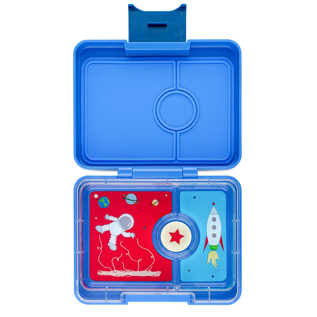 YUMBOX Snack 3 Compartimentos -  True Blue Rocket Space