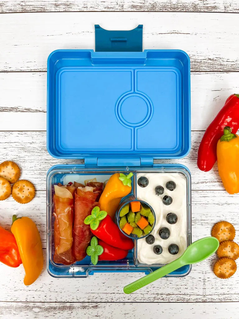 YUMBOX Snack 3 Compartimentos -  True Blue Rocket Space