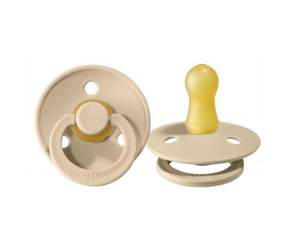 2 Chupetes BIBS Vanilla/Peach
