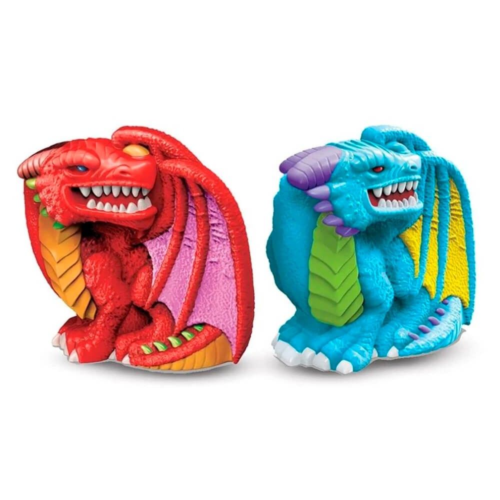 Juego Moldea y Pinta Dragones 3D 4M