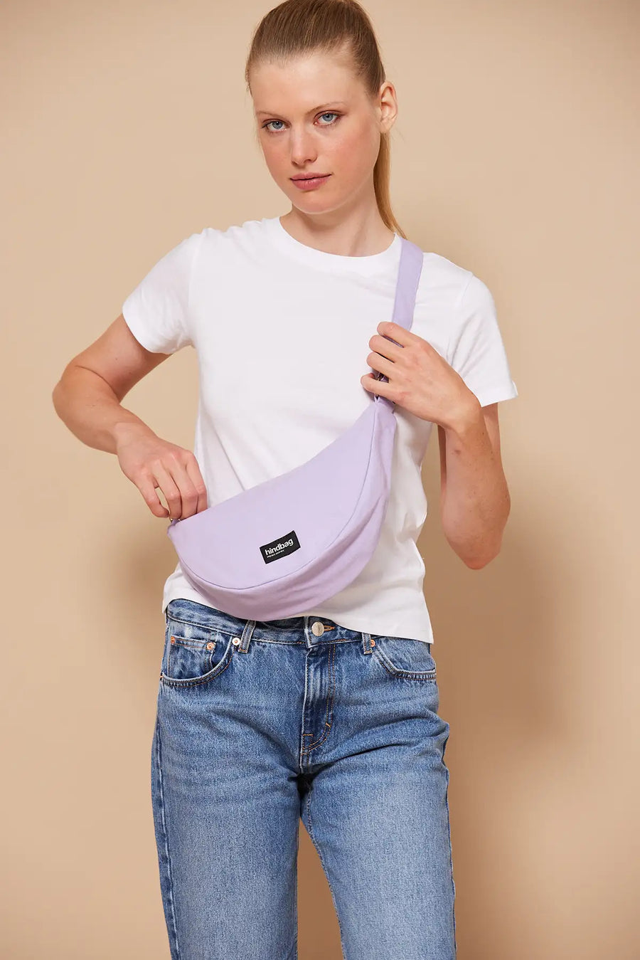 Bolso Bandolera Andrea Lila Lavanda