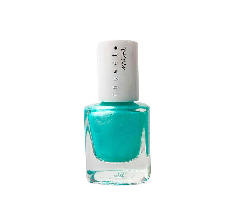 Esmalte Uñas Kids Agua Turquesa Manzana Inuwet