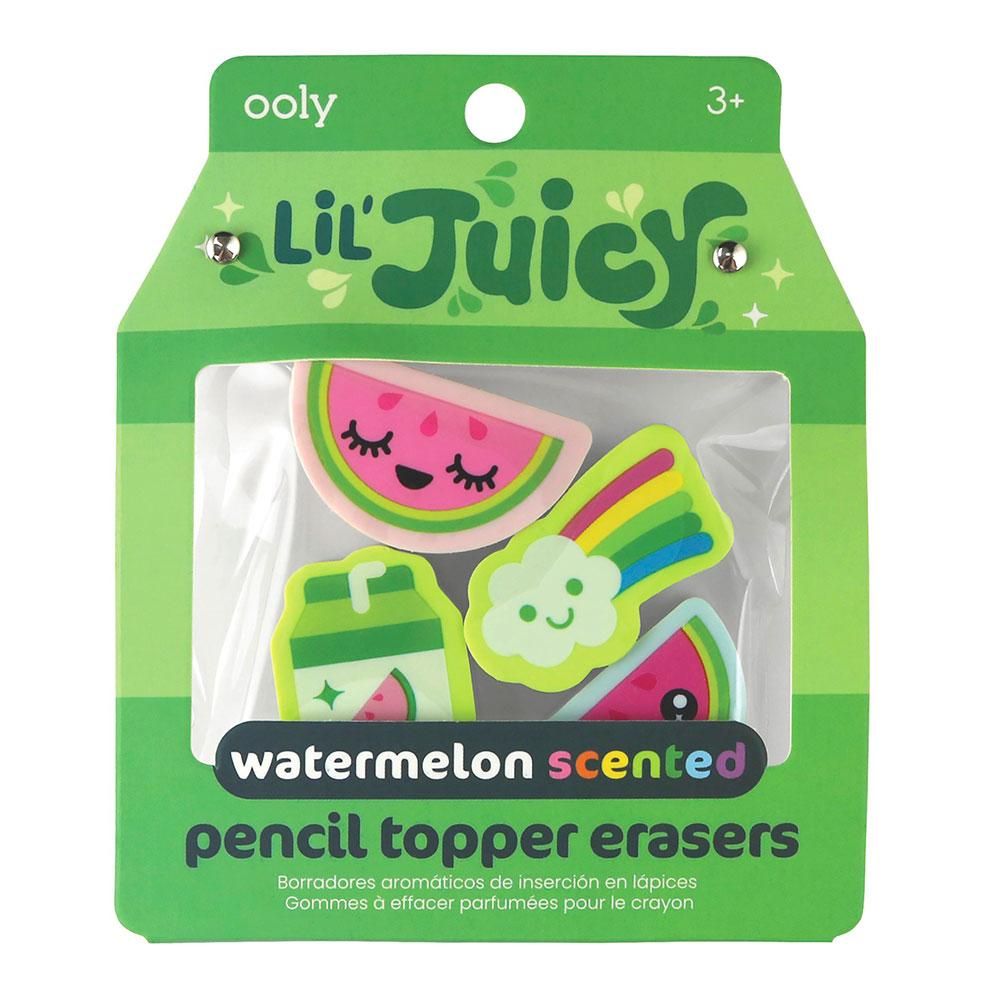 Pack Gomas borrar Lil Juicy Watermelon Ooly