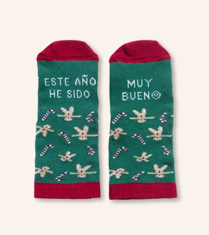 Mini Calcetines &quot;Este año he sido muy buen@&quot;