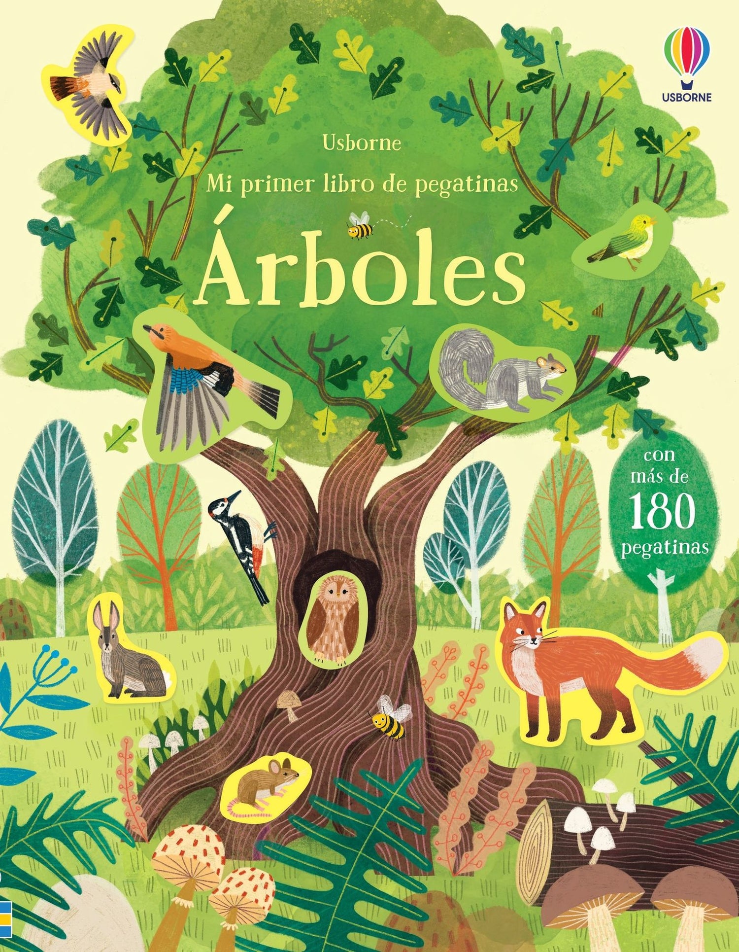 Libro Pegatinas Árboles