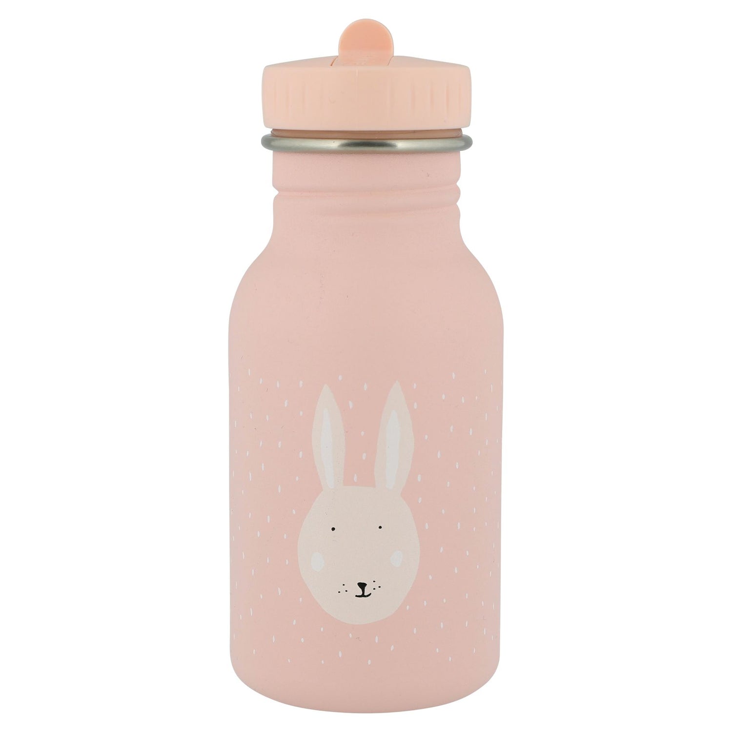 Botella Acero Pajita Mrs. Rabbit 350 ml