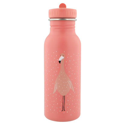 Botella Acero Pajita Mrs Flamingo 500 ml