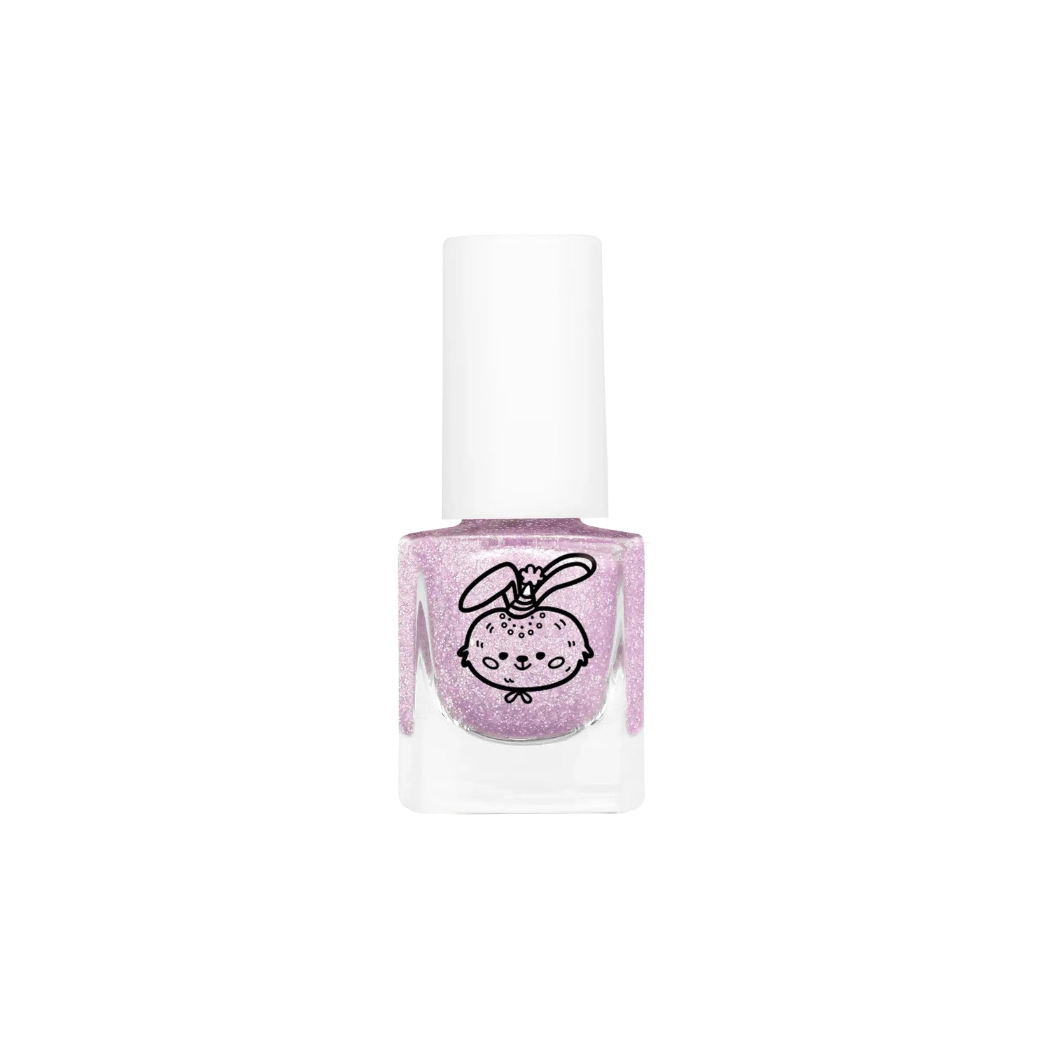 Esmalte Uñas Kids Bunny Malva Purpurina