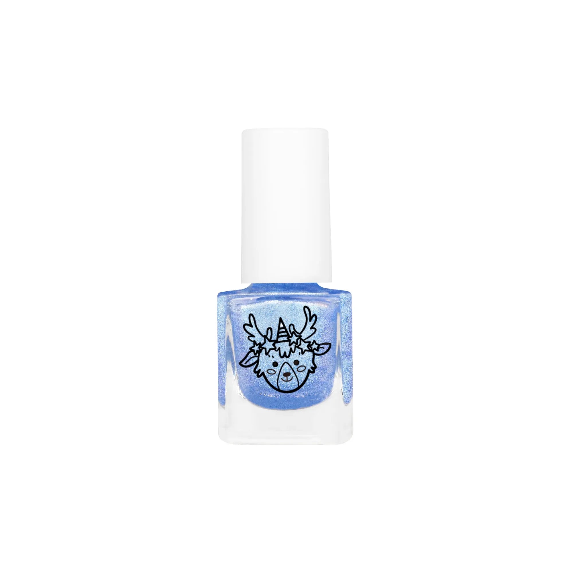 Esmalte Uñas Kids Fantasy Deer Azul Purpurina