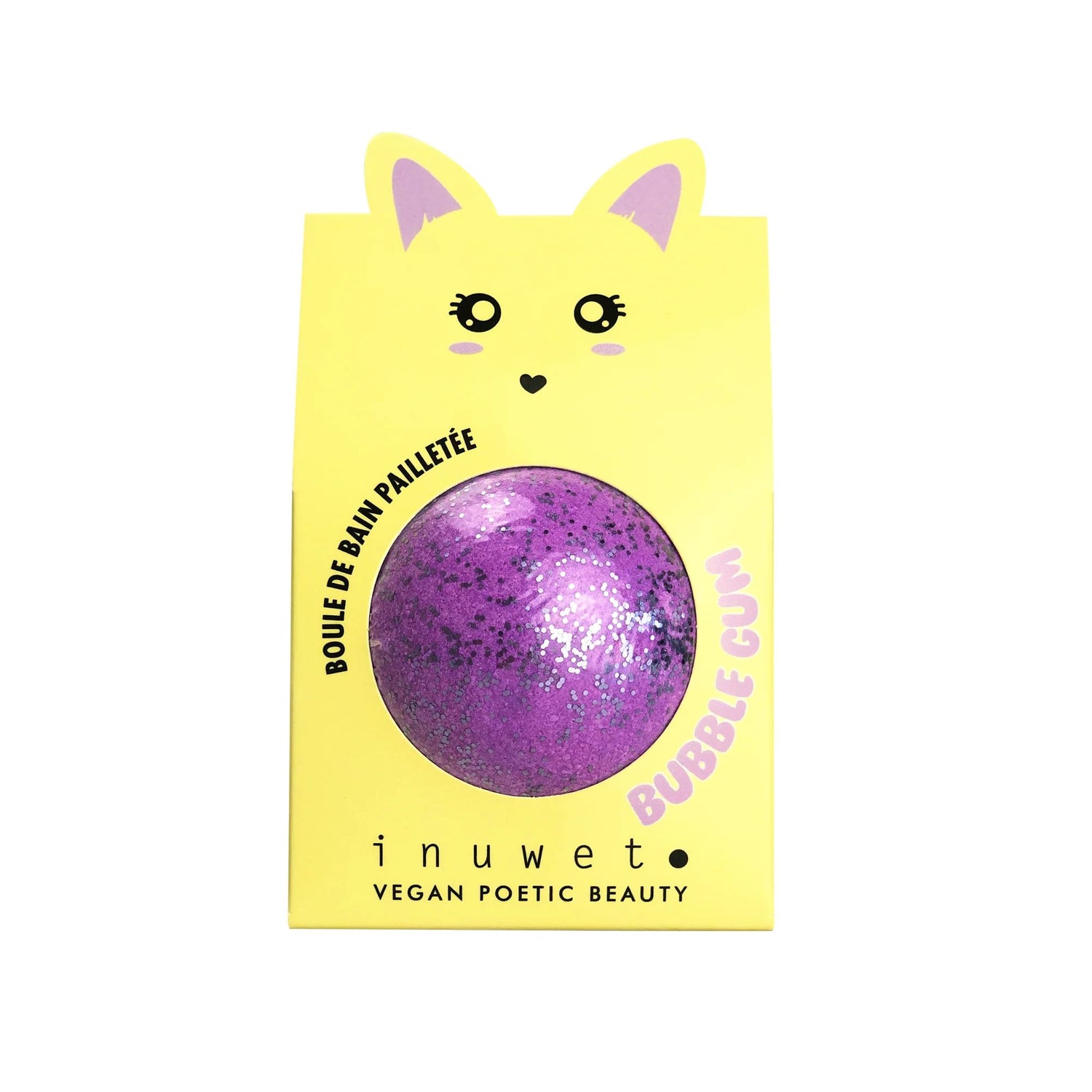 Bomba Baño Purpurina Inuwet - Chicle Bubblegum