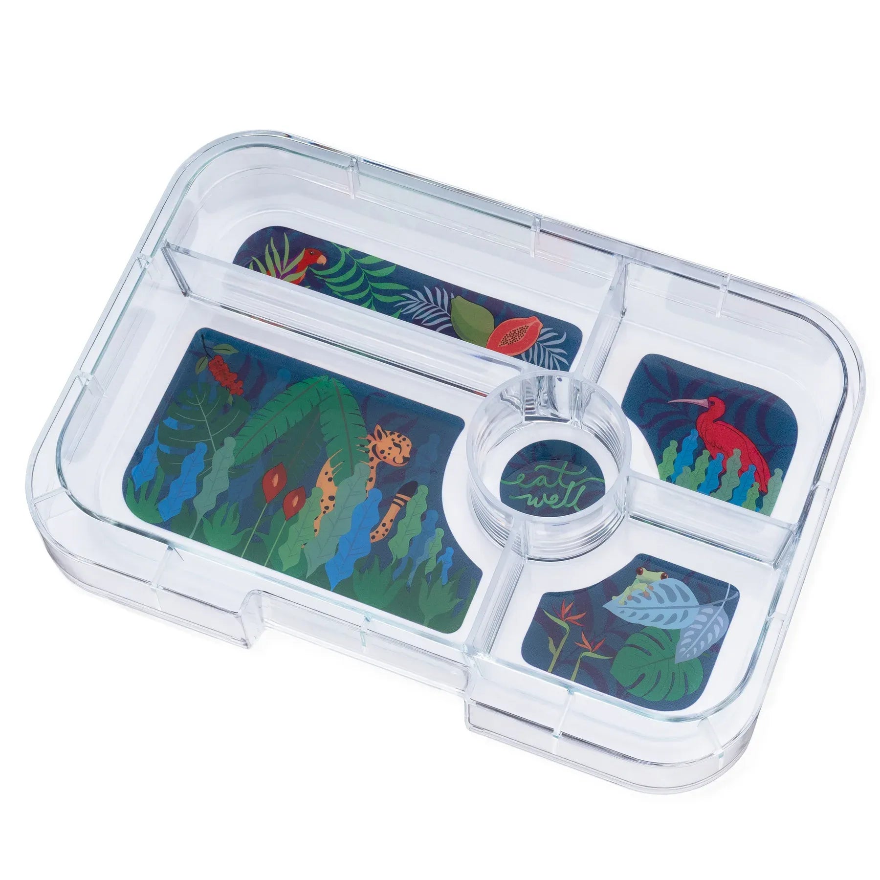 YUMBOX Tapas XL 5 Compartimentos -  Jungle Green