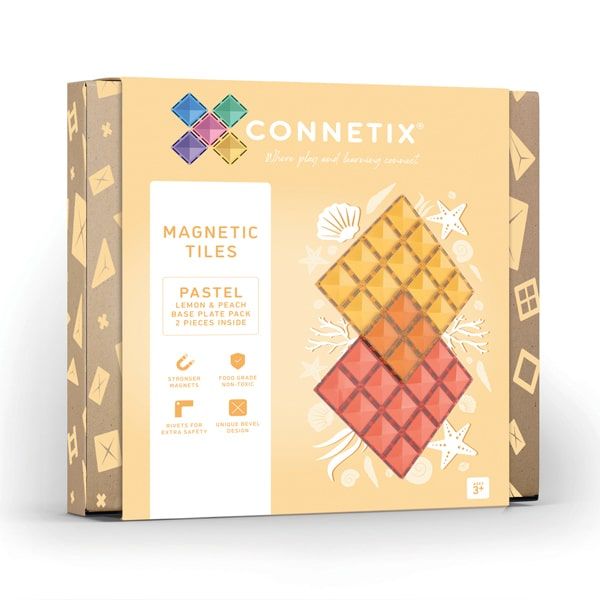 EXTENSIÓN 2 Bases Construcciones Magnéticas - Connetix Tiles