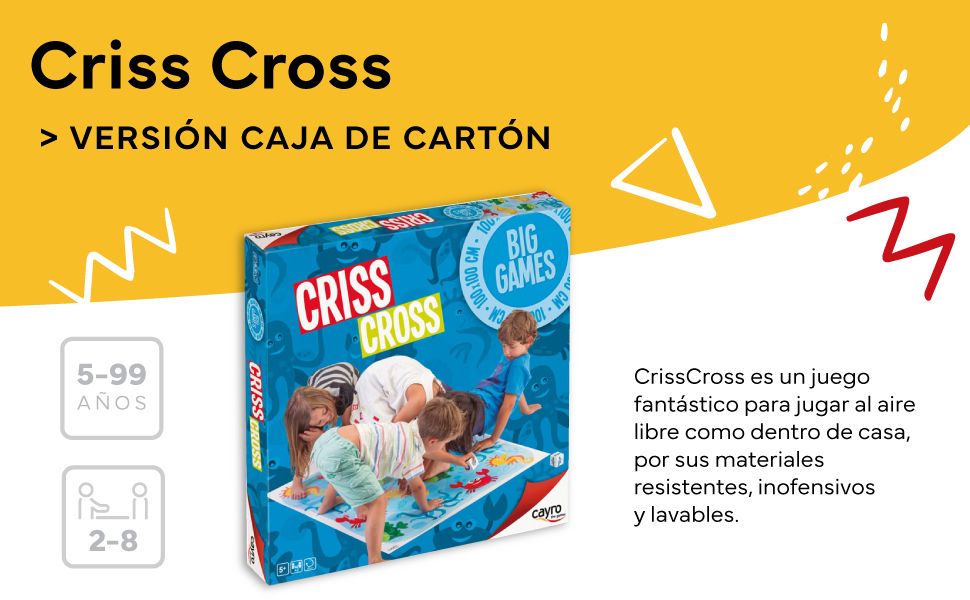 Juego Habilidad CrissCross Gigante - Cayro