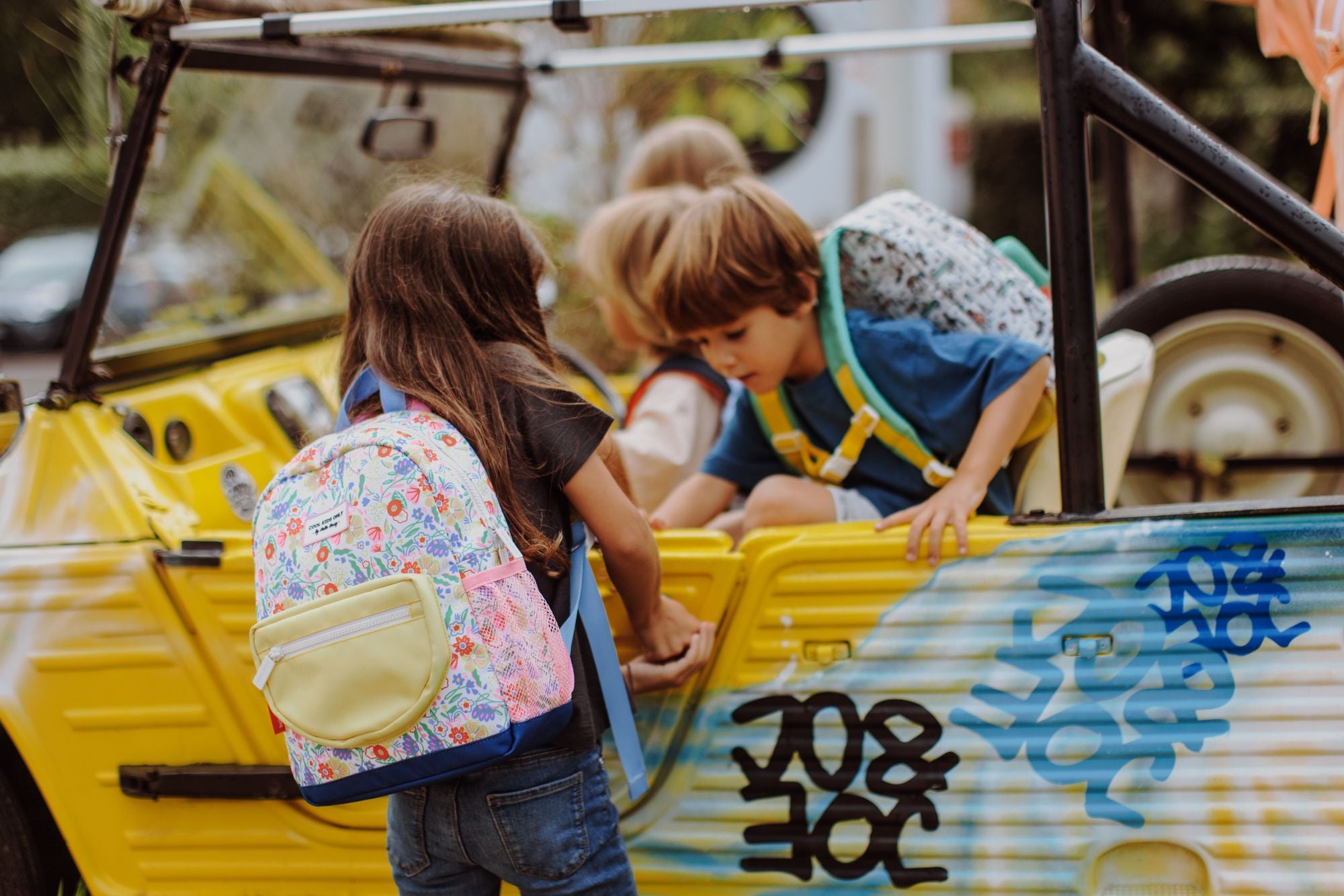 Mochila Colegio +6 años Garden Party Hello Hossy