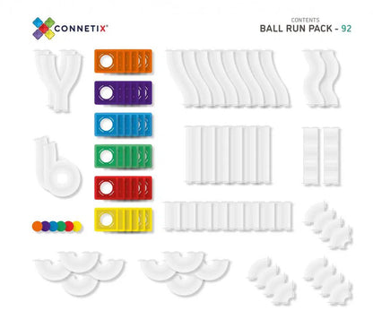 EXTENSIÓN Circuito bolas 92 piezas - Connetix Tiles