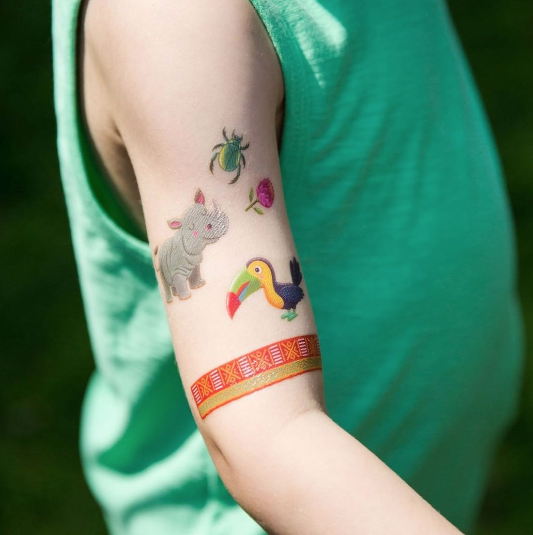 Tatuajes Temporales Vida Salvaje Namaki