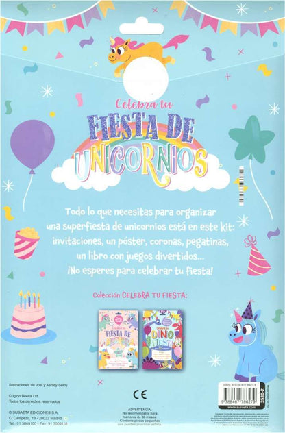 Kit Celebra tu cumpleaños Unicornios