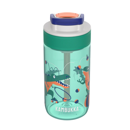 Botella Pajita 400ml JUGGLING DINO Kambukka