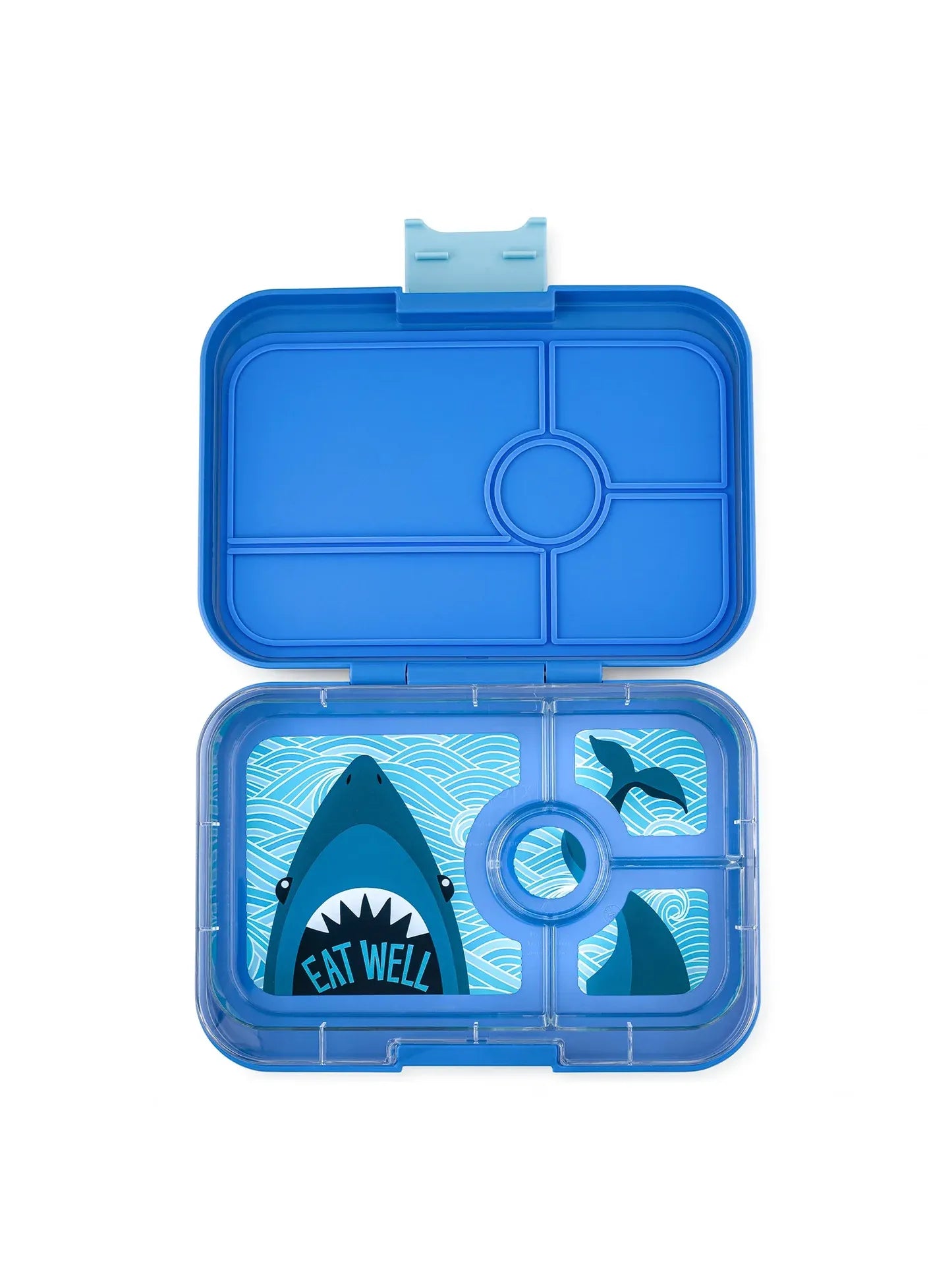 YUMBOX Panino 4 Compartimentos -  Surf Blue Tiburón