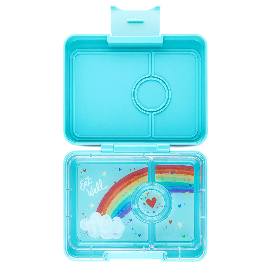 YUMBOX Snack 3 Compartimentos -  Rainbow Aqua