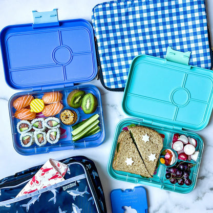 YUMBOX Tapas 4 Compartimentos - Shark Tray Monte Carlo Blue